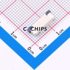 CAX-AFC07-15XCB-H2.0 FFC/FPC Connector SMD,P=0.5mm,Horizontal Mount Connector Drawer Type Bottom Contact 15P 0.5mm - Product Image 2