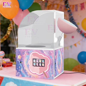 Mini <span class=keywords><strong>machine</strong></span> à <span class=keywords><strong>barbe</strong></span> à <span class=keywords><strong>papa</strong></span>, design compact, rangement facile, taux d'<span class=keywords><strong>achat</strong></span> élevé, rue piétonne - Product Image 1