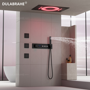 Dulabrahe 2024 New Treo Tường Tĩnh Nhiệt Vòi Hoa Sen Set Với LED Và Âm Nhạc Máy Nghe Nhạc Phòng Tắm Hiển Thị Kỹ Thuật Số Vòi Hoa Sen Vòi - Product Image 6