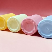 Flacon compte-gouttes en verre de 30 ml, couleurs mélangées, pour macarons, personnalisable, pour huiles essentielles et sérums de soin, avec logo personnalisé pour les soins de la peau