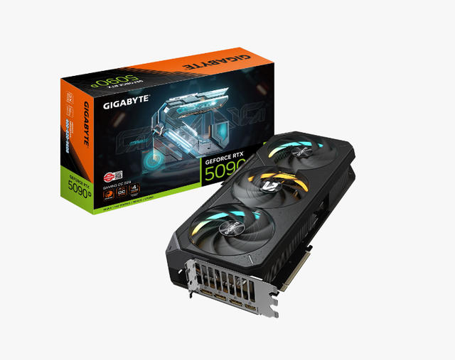 GIGABYTE RTX 5090 D GAMING OC 24GB GDDR7 PCIe 5.0 High Performance Gaming Graphics Card