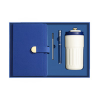 Set de Regalo Corporativo Personalizado, Cuaderno, Bolígrafo, Botella de Vacío, Set de Regalo Promocional Empresarial con Logotipo