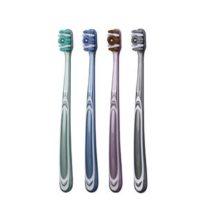 Brosse à dents spirale pour adultes, très vendue, nettoyage à 360 degrés, petite tête, poils durs, moyennement durs, emballée individuellement - Product Image 1