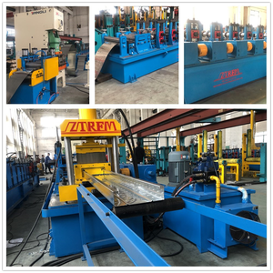 Gerüstbau-Deckrollformmaschine PLC-gesteuert Hydraulischer Abwickler Hochgeschwindigkeits-Motorantrieb - Product Image 4