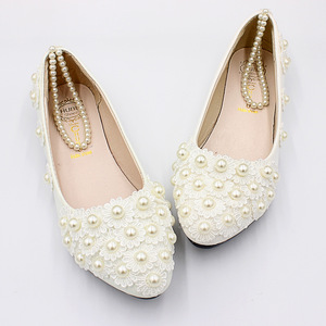 S0498G 2026 Nuevo y Popular - Zapatos de Novia Blancos para Mujer - Product Image 4