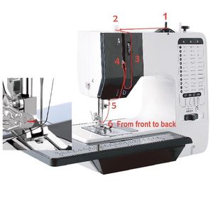 Electric <b>Sewing</b> <b>Machine</b> 738 28.5X19Cm Extension <b>Table</b> 38 Stitches Automatic Household Mini Cross Border Hot Selling - Product Image 2