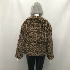 <span class=keywords><strong>Veste</strong></span> Chic en <span class=keywords><strong>Fausse</strong></span> <span class=keywords><strong>Fourrure</strong></span> Personnalisée Respirante Matelassée pour Hiver Imprimé Teint Manteau <span class=keywords><strong>Femme</strong></span> Grande Taille <span class=keywords><strong>Fausse</strong></span> <span class=keywords><strong>Fourrure</strong></span> - Product Image 4