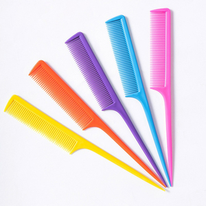 Cepillo de Pelo Plástico Tipo Pala para Peinar, Masajeador de Cuero Cabelludo para Mujer, Herramienta de Peluquería de Venta Caliente - Product Image 5