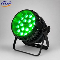 Projecteur LED DMX512 TP-P81 RGBW pour DJ, club, fête, concert, événement