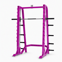 Rack de musculation multifonctionnel en métal pour usage commercial, avec fonction Smith et entraînement intégral du corps, fourni directement par l'usine