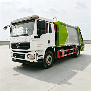 Camión Compactador de Basura SHACMAN Delong 4x2 de 14m³ Euro 5 Euro 6, Camión Hidráulico de Recolección de Residuos para Saneamiento Municipal - Product Image 2