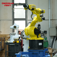 Robots de soudage électriques professionnels avec vis à billes et guide linéaire pour le soudage laser MIG/TIG, composants d'engrenages et de roulements