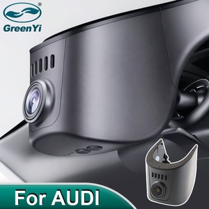 Caméra de tableau de bord <span class=keywords><strong>4K</strong></span> OEM GreenYi avant et arrière pour <span class=keywords><strong>Audi</strong></span> A3 A4 A5 A6 A7 A8 Q3 Q5 Q7 <span class=keywords><strong>Q8</strong></span> 2015-2025, double caméra DVR Plug & Play - Product Image 1