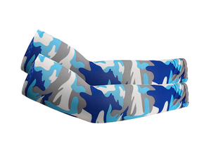 Mangas Protectoras para Brazos con Estampado de Camuflaje, Transpirables, Elásticas, con Protección Solar UV y Antideslizantes, para Deportes, Correr, Ciclismo, Senderismo y Actividades al Aire Libre - Product Image 4