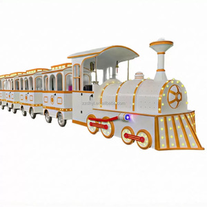 รถไฟท่องเที่ยวไร้รางเหล็ก 8/16 ที่นั่ง สำหรับเด็ก - เหมาะสำหรับสวนสนุกและห้างสรรพสินค้า - Product Image 6