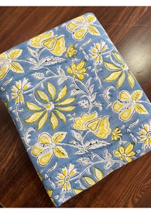 Tissu en coton 100 % biologique imprimé à la main à Jaipur (Inde), technique de tissage peigné, pour vêtements, sacs et confection de robes, vente en gros - Product Image 6