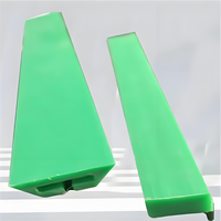 Bandes de guidage en polyéthylène extrudé (PEHD) découpées sur mesure pour convoyeurs