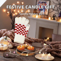 Ensemble cadeau personnalisé unique pour la promotion de la décoration de festival, gants, cadeaux d'affaires de Noël