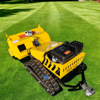 Tondeuse à gazon radiocommandée RC Slope chenille tout-terrain télécommande tondeuse à gazon agricole