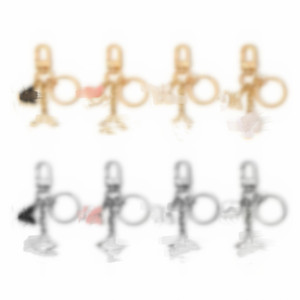 <span class=keywords><strong>Portachiavi</strong></span> <span class=keywords><strong>di</strong></span> Design in Pelle per Donna con Ciondolo a Forma <span class=keywords><strong>di</strong></span> Bulldog Francese e Catene, Accessori <span class=keywords><strong>di</strong></span> <span class=keywords><strong>Lusso</strong></span> per Borsa a Mano con Logo Stampato - Product Image 5