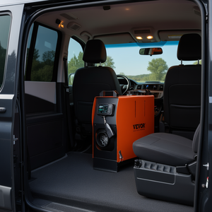 DB 12V 8KW Diesel Air <b>Heater</b> With Bluetooth App And Lcd For Car Rv <b>Indoor</b> Use - Product Image 2