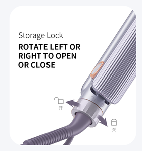 مكواة شعر كهربائية احترافية من CONFU، تصميم معدني مدمج بتقنية الأيونات، سرعة عالية، للاستخدام المنزلي - Product Image 6