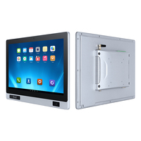 Ordinateur industriel à écran tactile plat sans ventilateur intégré Android Mini Mes Panel PC avec alliage d'aluminium pour atelier d'usine