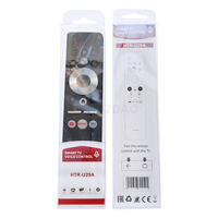 Télécommande de remplacement de haute qualité pour HTR-U29A HE-V5 avec bouton vocal en PVC Boxs télécommandes de vente populaires