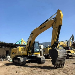Excavadora de cadenas Liugong 925E usada, modelo 2022, 25 toneladas, motor Cummins, capacidad de cazo de 0.32m, cazo hidráulico amarillo para excavación - Product Image 4