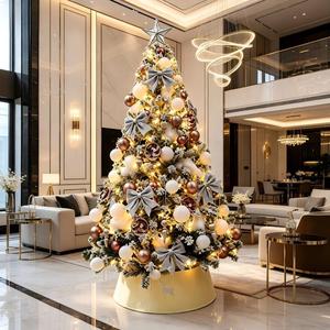 High Quality Lightweight LED <strong>Christmas</strong> <strong>Tree</strong> LED Display Screen Warm White 500-1000 Lights Pine <strong>Cones</strong> Standing Plug-In Home Party - Product Image 2