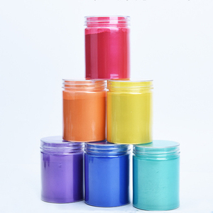 50-Colour Natural Mica Pearl <b>Pigment</b> Inorganic Powder Colorant for Soap Making and Coating <b>Pigments</b> - Product Image 1