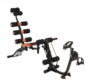 Banc <span class=keywords><strong>de</strong></span> musculation en acier pour usage domestique, six en un, haltères, entraîneur abdominal, équipement <span class=keywords><strong>de</strong></span> <span class=keywords><strong>fitness</strong></span> - Product Image 4
