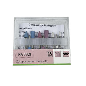 Kit de turbine dentaire RA0309 à faible vitesse, tête de polissage et de meulage pour la restauration de facettes en porcelaine, résine photopolymérisable - Product Image 4