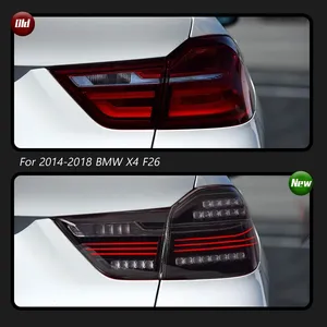 อุปกรณ์ตกแต่งรถยนต์สำหรับ BMW X4 F26 ไฟท้าย ปี 2014-2018 อัพเกรดดัดแปลงเป็นไฟท้าย LED แบบ DRL พร้อมไฟเลี้ยวแบบไดนามิก - Product Image 3