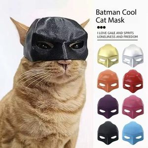Masque de chat Bat Cat Avenger, masque pour chat, fournitures pour animaux de compagnie - Product Image 1