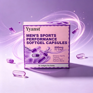 Capsules de performance sportive végétaliennes sans gluten pour hommes, 800 mg, 90 pièces, pour adultes, améliore la capacité sportive, nutrition végétale naturelle - Product Image 6