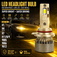Ampoule LED pour phare de voiture 12500LM, 140W, 12V, corps en aluminium, améliore l'éclairage faible, remplace les anciennes lampes halogènes