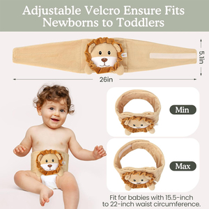 Alivio para Cólicos y Gases del Bebé, Faja Térmica para Recién Nacidos, Alivio para el Vientre con Calor Relajante, Almohadilla Térmica para Bebés, Cinturón Envolvente para Alivio - Product Image 5