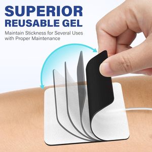 Медицинская реабилитация, замена для физиотерапии, многоразовые массажные подушечки 50*50 мм для десятков устройств - Product Image 3