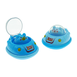 Voiture à friction 60mm 65mm, jouets en capsule distributrice Gashapon, petites voitures en plastique mignonnes, ours Zoom, jouet de voiture à friction - Product Image 4