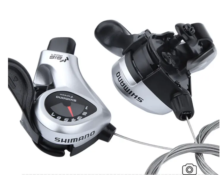 SHIMANO TX50フロントおよびリア自転車ディレイラーmtbロードバイク調整可能サイクルギアバイクシフター6/7スピードサイクリングサムシフター