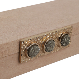Elegante Scatola Portagioie Lunga, Organizer per Ricordi e Accessori, Contenitore Decorativo per Arredamento Casa - Product Image 5