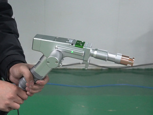 Machine de soudage laser à fibre portative 5 en 1 à double oscillation et double fil pour acier inoxydable, oscillation à double axe pour un contrôle précis - Product Image 6