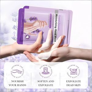 Masques pour les mains hydratants et exfoliants au collagène pour mains sèches et gercées, pour des mains lisses - Product Image 3