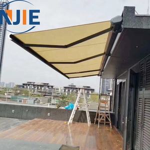 بيع بالجملة شرفة قابلة للطي ذراع معدني مع حماية من خلال uxua إطار من الألومنيوم بنمط فاخر - Product Image 1