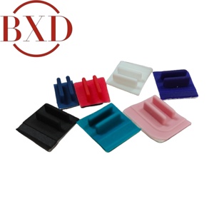 Pour 3DS 1 paire <span class=keywords><strong>de</strong></span> couvercles en caoutchouc <span class=keywords><strong>de</strong></span> silicone pour écran LCD supérieur avant pour console <span class=keywords><strong>de</strong></span> jeu 3DS, bouchon en caoutchouc anti-poussière - Product Image 4