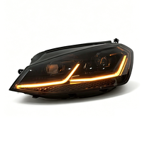 Accessoires automobiles SJC, ensemble de phares avant pour VW Golf 7, feux de jour, mise à niveau du système d'éclairage, nouveau style, haute qualité