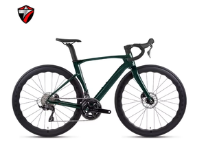 Bicicleta de Carretera de Carreras Cyclone-3rd (105big) Nueva de Fibra de Carbono con Frenos de Disco R7170-2x12s, Ruedas de Aluminio 700c, Shimano, Ligera - Product Image 3