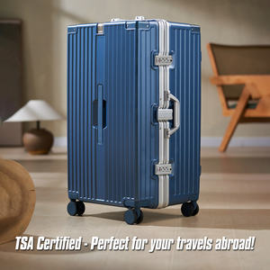 Serrures de sécurité pour bagages, serrures d'authentification <span class=keywords><strong>TSA007</strong></span>, serrures de remplacement pour valises, serrures à code à 3 chiffres à réglage automatique - Product Image 6