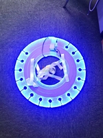 Costume de danse lumineux LED pour discothèque, bar, fête, avec bureau en acrylique, costume de robot lumineux, vêtements de scène, danse